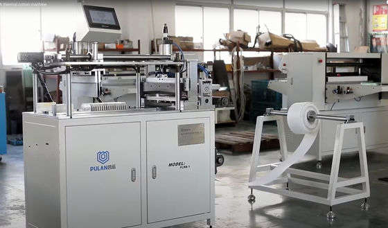 industrial pleating machine filter element Plrb-1 A Thermal Cotton Eco Air Filter Making Machine